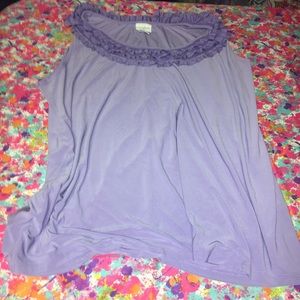 Y2K Jaclyn Smith ruffle blouse top
